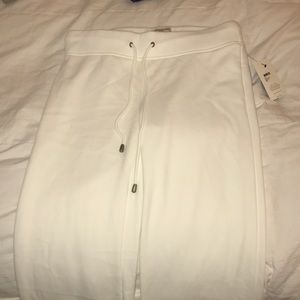 Ugh White Fleece Pants